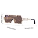 thumbnail image 3 of Gafas de sol para conducir | Montura cuadrada de metal | Gafas de sol modernas estilo coche para hombre y mujer | Protección UV para deportes al aire libre y conducción, 3 of 6