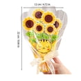 thumbnail image 3 of Heartfelt Day Card With Adorable Floral Bouquet Design For A Touching Of Gratitude And, 3 of 5