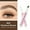 B, variant on Eyebrow Pencil Waterproof Sweatproof Long Lasting Natural Finish Smooth Application Lightweight Portable Design