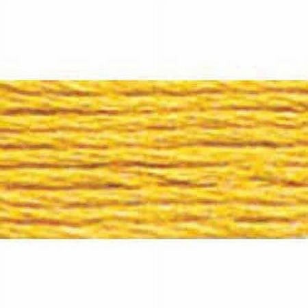 UPC: 0077540810765 | DMC 117-728 Six Strand Embroidery Cotton Floss Lighter Topaz 8.7-Yard