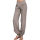 thumbnail image 3 of Qarigey Pantalones de lino sueltos casuales para mujer Pantalones de yoga deportivos de color sólido Prendas para la parte inferior del cuerpo, 3 of 5