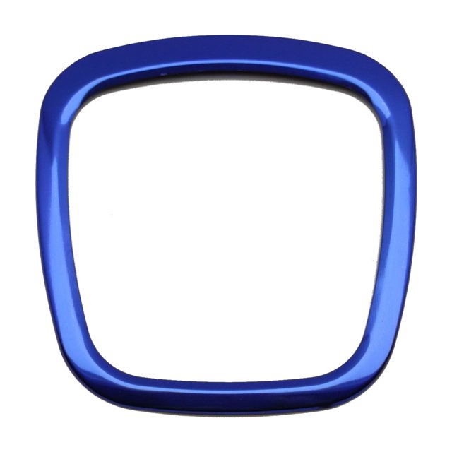 Adecuado para la decoración del volante cuadrado antiguo de Audi A3/A4L/A6L/Q3/Q5 con el logotipo de la cubierta de la bocina y el marco de aluminio