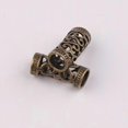 thumbnail image 3 of Alloy Tube Beads Metal Alloy Hollow Out Tube Beads for Jewelry Making 45Pcs, 3 of 4