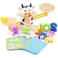 thumbnail image 1 of Equilibrio De Vaca, Juguetes Para Contar, Juegos De Matemáticas, Juego De Equilibrio, Aprendizaje Temprano, Peso, Niños, Juguetes De Inteligencia sonducket BA000994-00, 1 of 6