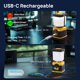 thumbnail image 4 of Linterna de Camping LED Consciot C02 Recargable USB-C 1500LM, 4 of 8