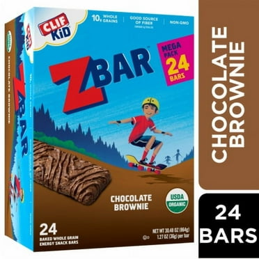 Zbar Chocolate Brownie Organic Snack Bars