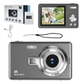 thumbnail image 1 of Cámara Digital Para Niños, 4K Fotos Y Video 1080P, Zoom 16x, Pantalla LCD 2.4", Recargable, Fácil De Usar Para Niños 5+ (Colores: Púrpura, Rosa, Negro, Blanco, Plata), 1 of 5