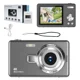 thumbnail image 1 of Cámara Digital Para Niños, 4K Fotos Y Video 1080P, Zoom 16x, Pantalla LCD 2.4", Recargable, Fácil De Usar Para Niños 5+ (Colores: Púrpura, Rosa, Negro, Blanco, Plata), 1 of 5