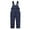 Dark Blue, variant on KAUOD Kids Puffer Ski Bib Overall Winter Waterproof Insulated Snow Pants Boys Girls Padded Snowboard Snowpants Clothes