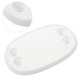 thumbnail image 3 of Marine Table Top, 680x410mm Removable Table With Cup Holders, 4 Cup Holders, Rectangle RV Table Top For  RV Yacht Table Top Only, White, 3 of 8