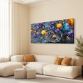 thumbnail image 4 of Large Colorful Tree of Life Canvas Wall Art, Abstract Tree Decor Painting Canvas Print for Living Room, Bedroom, Office Decorations, Gifts for Men, 4 of 7