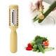 thumbnail image 2 of Popular!Cuchillo de pelar multifuncional,pelador de verduras 2 en 1,herramienta de cocina de fácil limpieza,utensilios de cocina pelador de verduras giratorio con cepillo, 2 of 5