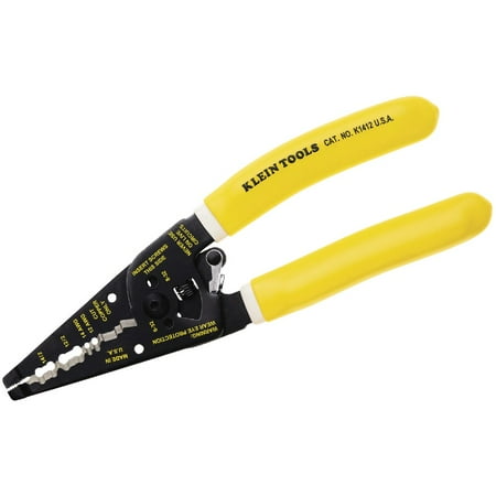 

1PK Klein 7-3/4 In. 12/2 and 14/2 AWG Solid Kurved NM Wire Stripper