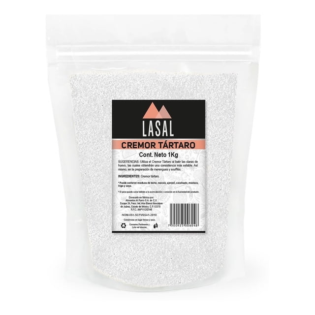Cremor Tártaro 1 Kilogramo Pouch Resellable