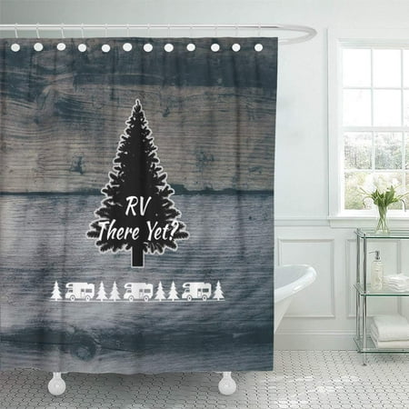 Yusdecor Wander Funny Rv Camper, How To Make An Rv Shower Curtain