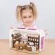 thumbnail image 4 of de casa de muñecas en miniatura 3D juguetes interactivos Playset ornamento decoración del hogar DIY con Heladería perfke Casa de muñecas en miniatura, 4 of 8