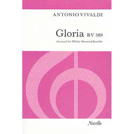 Gloria RV 589: Arranged for Ssa, Trumpet in C, Oboe, Strings and Organ
