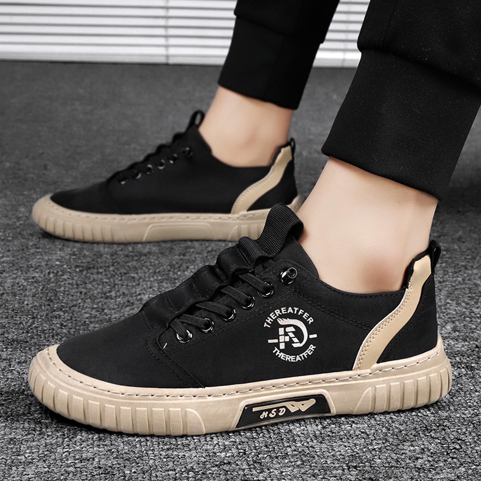LSLJS Men s Sneakers New Elastic Cloth Shoes Men s Casual Shoes Breathable Ice Silk Cloth Shoes Walmart
