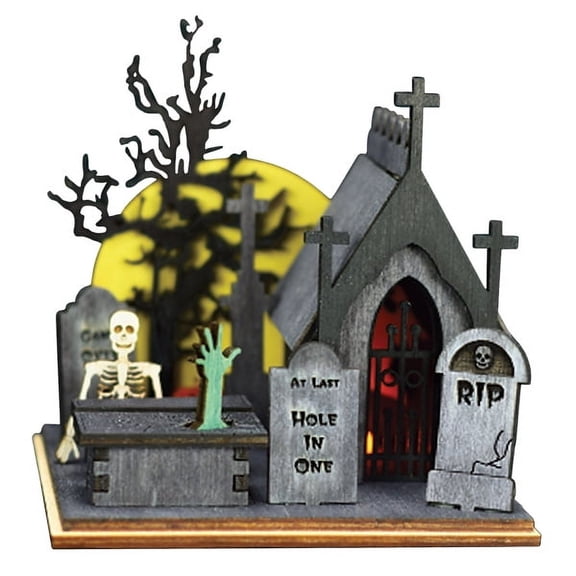 Ginger Cottages Creepy Cemetery Ornaments for Christmas Tree