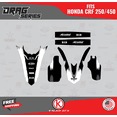thumbnail image 4 of Kalair GFX Graphics Kit for Honda CRF250R (2018-2021) Drag Series, 4 of 5