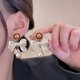 thumbnail image 5 of Pendientes retro franceses con perlas en forma de gota de agua para mujer, pendientes de alta gama, pendientes exagerados, pendientes con temperamento, 5 of 8