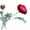 Red, variant on Realistic Fake Flower Artificial Ranunculus Asiaticus 2 Head Realistic Fake Silk Flower with Stem for Home Office Wedding Party Table Centerpiece Vase