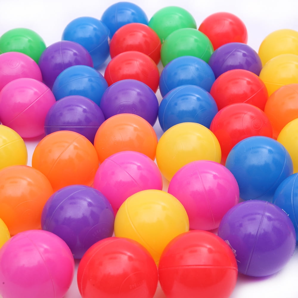 200pcs Quality Safe Baby Kid Pit Soft Plastic Ocean Ball Colorful Toy Swim Fun 