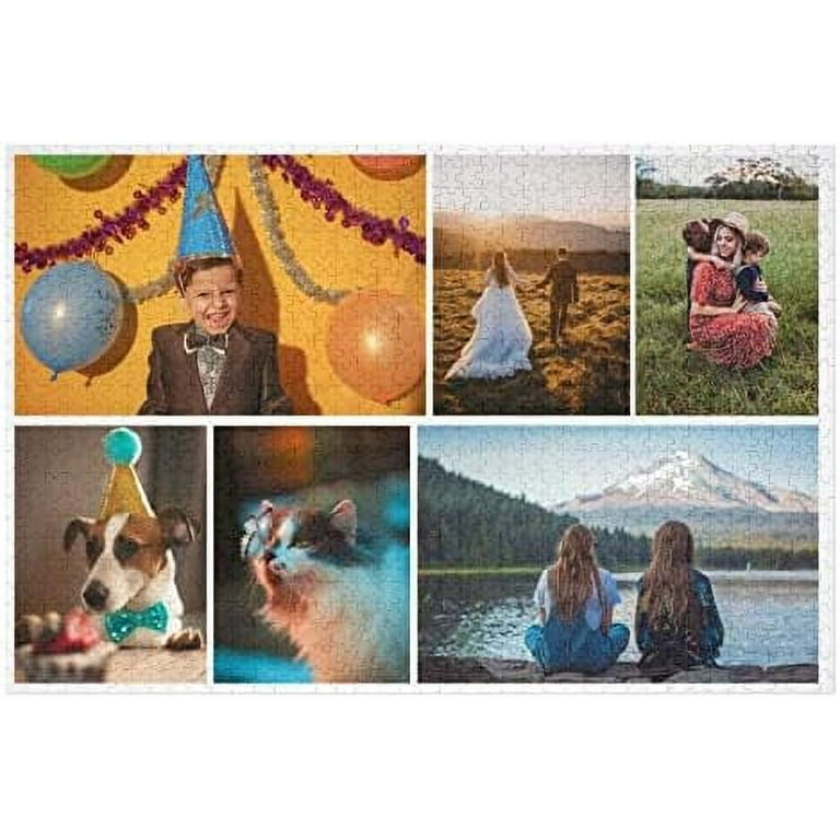 Custom Jigsaw Puzzles from Photos 1000 500 300 Pieces Personalized Picture  Puzzle for Adults Teens