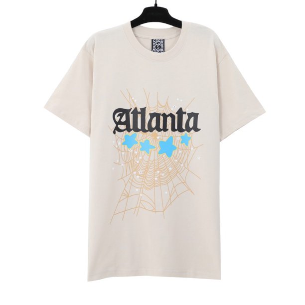 Sudadera con capucha rosa con la misma letra de espuma del cantante de hip-hop Sp5der Young Thug 5555557025 albaricoque