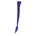 thumbnail image 4 of Extensión de cabello con cola de caballo y clip trenzado para mujeres y niñas, peluca de cosplay Azul, 4 of 9