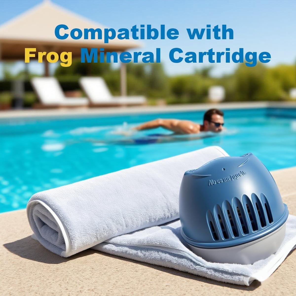 Hot Tubs Replacement Cartridges Compatible with Frog Ease Floating System 6 Pack