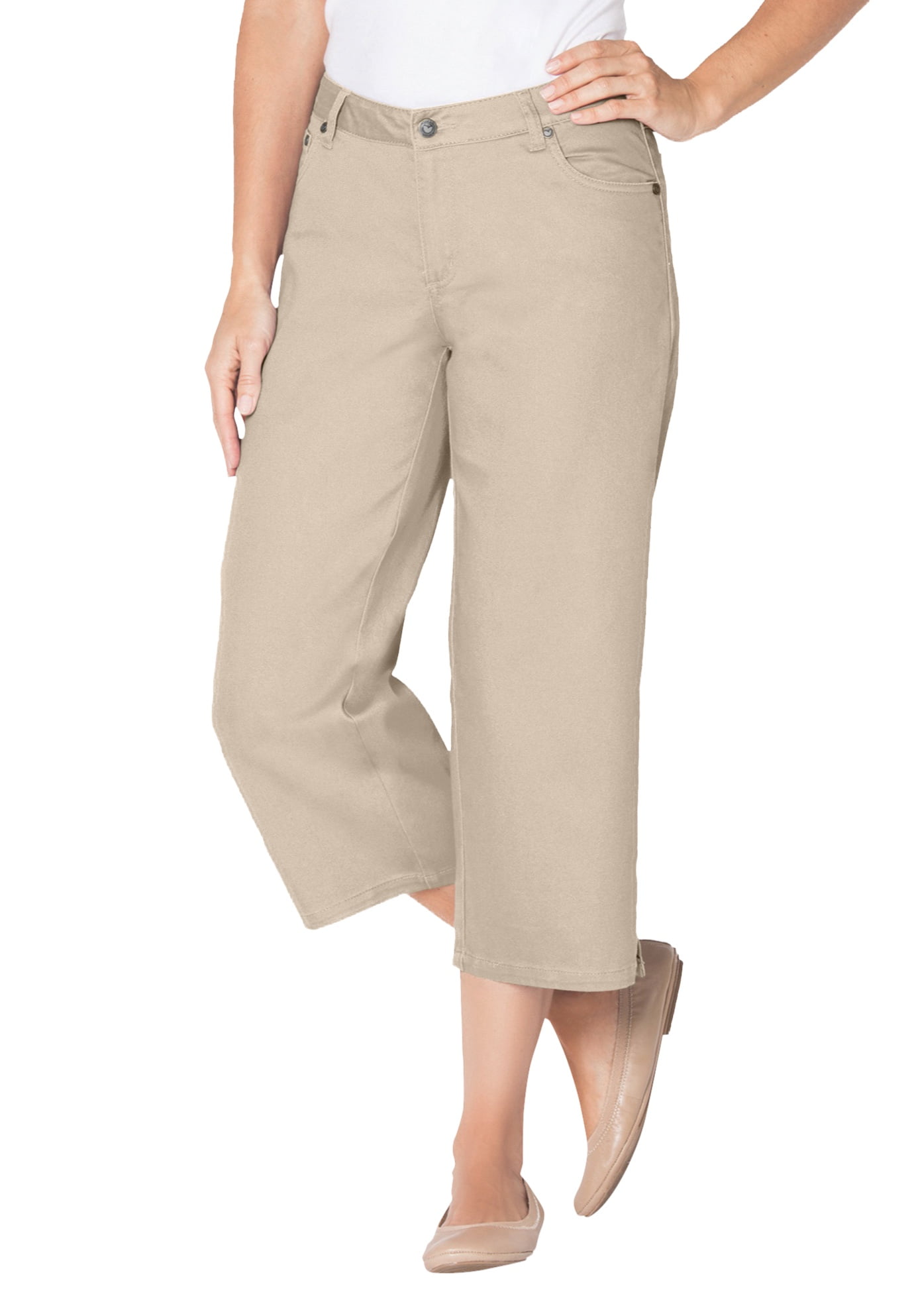 walmart plus size jean capris
