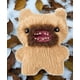 thumbnail image 3 of Creative Gifts Ugly Cute Toys,Funny Ugly Monster, Plush,Collectible ,Funny Ugly Monster Plush Toy（light brown）, 3 of 5
