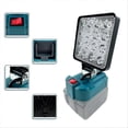 thumbnail image 2 of LED Work Light Flashlight for Makita 18V Li-Ion Battery Flood Lamp, 2 of 5