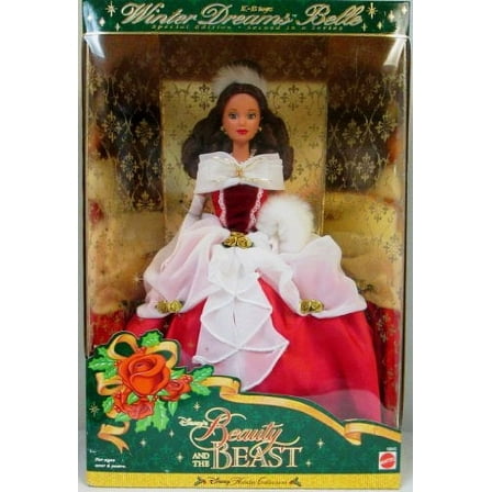 Disney's Beauty and the Beast Winter Dreams Belle Doll Disney Holiday Collection
