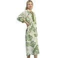 thumbnail image 2 of Umgee Tropical Print Button Detail Midi Dress, 2 of 3