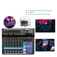 thumbnail image 2 of Mixeur Portable Professionnel 6 Canaux Console de Mixage Sonore Interface Numérotée Diffusion en Direct A6 48V, 2 of 7