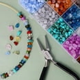 thumbnail image 2 of The Beadsmith Acrylic Beads Assortment – Faux Gemstone Chip Beads, Approx. 1000pc, 20 Colors, Irregular Stone-Look, Jewelry & Bracelet Making Kit, 2 of 8