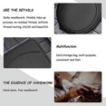 thumbnail image 2 of Marco de gafas de coche, marco de gafas universal para parasol de coche, clip de marco de gafas de sol para parasol de coche, clip de cuero para colgar gafas, estuche de gafas de coche (negro de una, 2 of 5