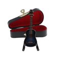 thumbnail image 3 of Guitarra en Miniatura Hugo Instrumento Musical Accesorios para 1/12 de Acción Azul, 3 of 10