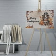 thumbnail image 4 of Happy Thanksgiving Cavalier King Charles Spaniel Welcome Thankful Fall Autumn Horizontal Matte Canvas Poster Dog Lover Gifts Wall Art Home Decor - 02021, 4 of 5