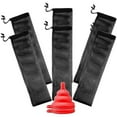 thumbnail image 4 of 6pcs Durable Hanging Bird Feeder Bags Outdoor Use Leak Proof Design Capacity Net Pouches for Birds, 4 of 4