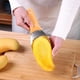 thumbnail image 5 of Billuyoard Divisores de Mango, cucharas de fruta, utensilio de cocina, separador de cocina de acero inoxidable de larga duración, removedor de Cocina y Comedor, 5 of 6