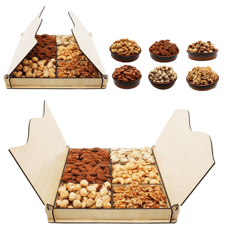 Birthday Gift Box Nuts Food Turns into Basket Healthy Holiday For Business Secret Garden s