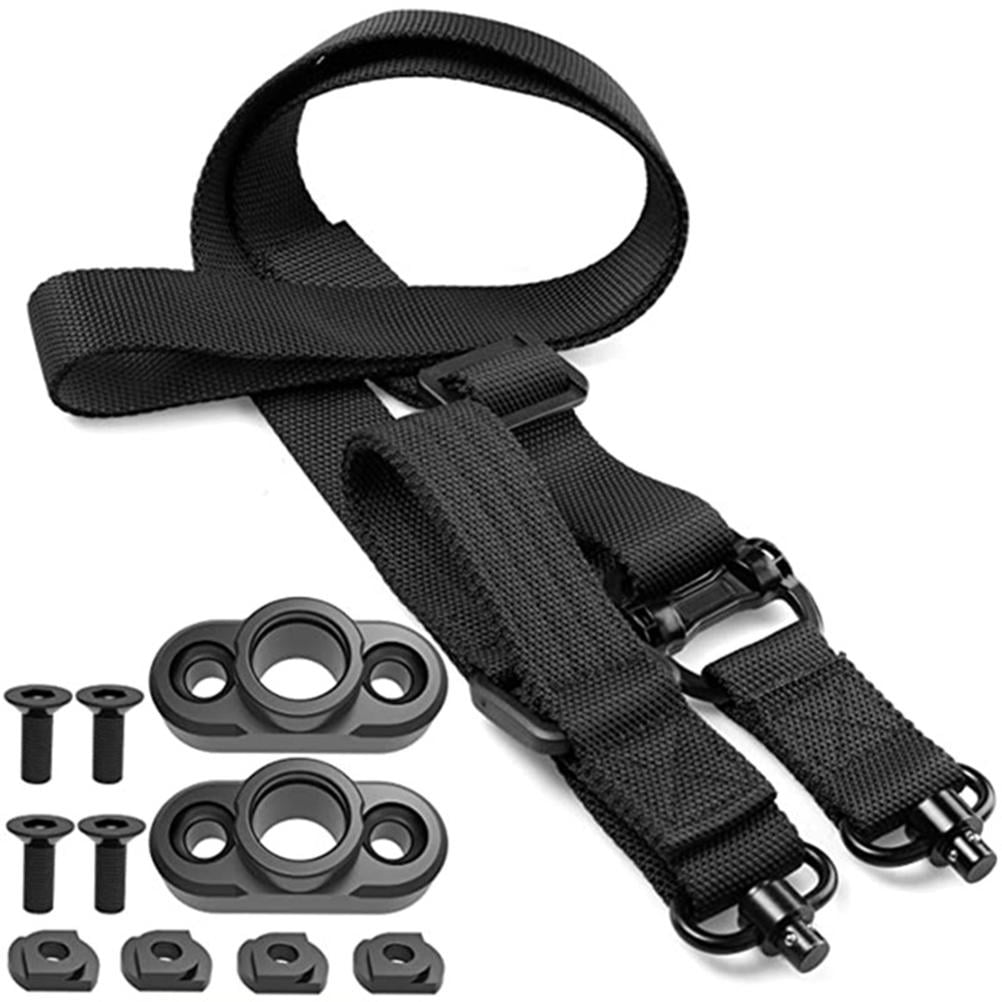 CNMF 2 Point Sling Quick Adjust QD Rifle Sling with QD Sling Swivel for