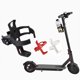 thumbnail image 3 of Bicicleta Soporte De Botella De Liberación Rápida Contenedor De Botella De 360 ​​​​Grados Portavasos Universal Para Bicicletas Scooters Cochecitos Carros Kearding OD009435-02, 3 of 5