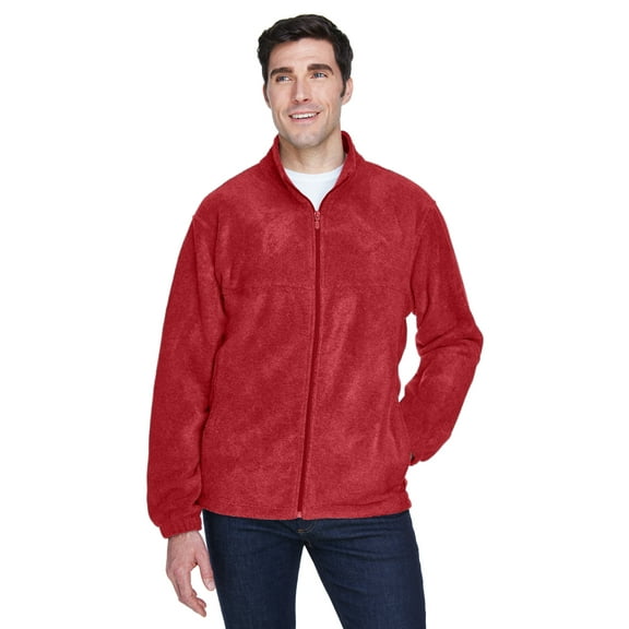 Harriton M990 Men'S 8 Oz. Full-Zip Fleece
