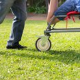 thumbnail image 4 of OUNONA Caster Wheels Lawn Mower Wheel Plastic Blue 1Pcs Garden Application, 4 of 6