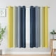 thumbnail image 2 of Cortina Estelar Textiler 132x160 cm Azul Marino con Amarillo Blackout, 2 of 9