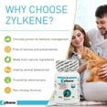 thumbnail image 2 of Vetoquinol Zylkene Behavior Support Capsules for Dogs & Cats, 225mg, 30ct - Calming Natural Milk Protein Supplement - Help Pets Cope with Change & Noise-Related Stress - Non-Drowsy - Lactose-Free, 2 of 7
